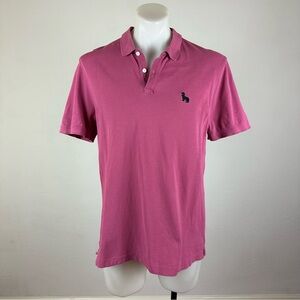 Blade + Blue Pink Polo Shirt w/ Dachshund Logo